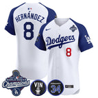 White Alternate / Kike Hernandez / S