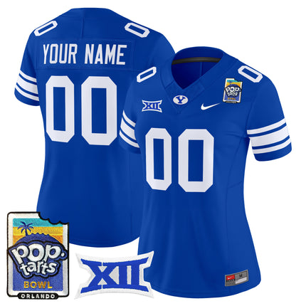 BYU Cougars 2025 Pop-Tarts Bowl Vapor Limited Custom Jersey - All Stitched