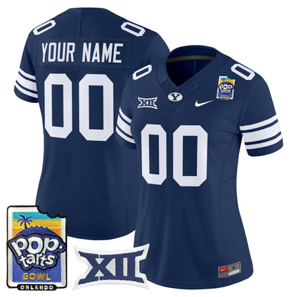 BYU Cougars 2025 Pop-Tarts Bowl Vapor Limited Custom Jersey - All Stitched