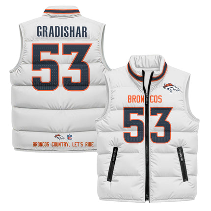 Denver Broncos 2025 Puffer Vest