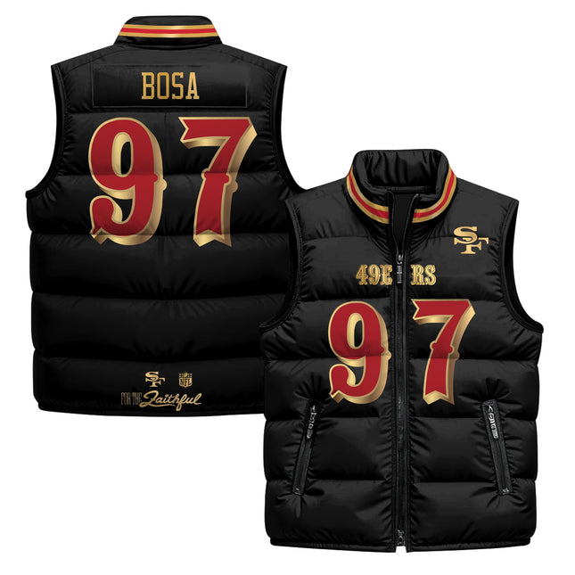 San Francisco 49ers “Rivalries” Puffer Vest