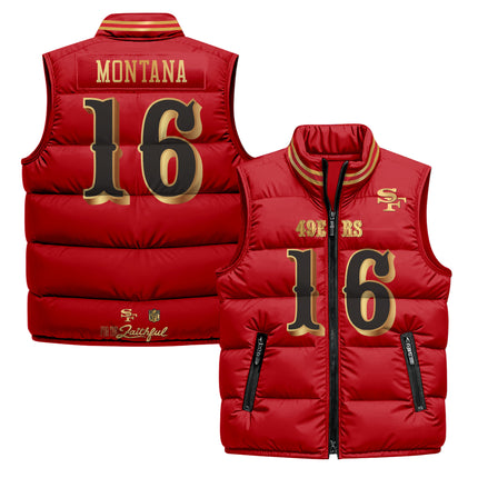 San Francisco 49ers “Rivalries” Puffer Vest