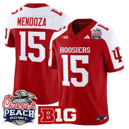 Men's Indiana Hoosiers 2026 Peach Bowl Vapor Limited Jersey - All Stitched