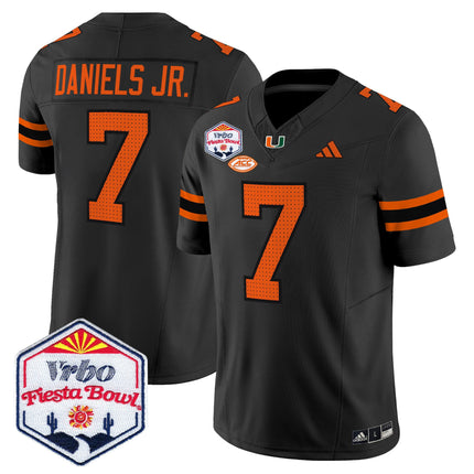 Men's Miami Hurricanes 2026 The Fiesta Bowl Vapor Limited Jersey - All Stitched