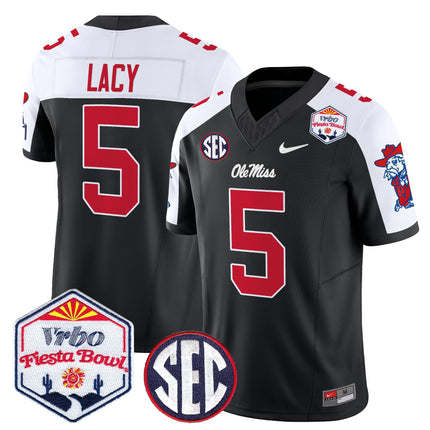 Men's Ole Miss Rebels 2026 The Fiesta Bowl Vapor Limited Jersey - All Stitched
