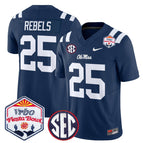 Navy / #25 Rebels / S