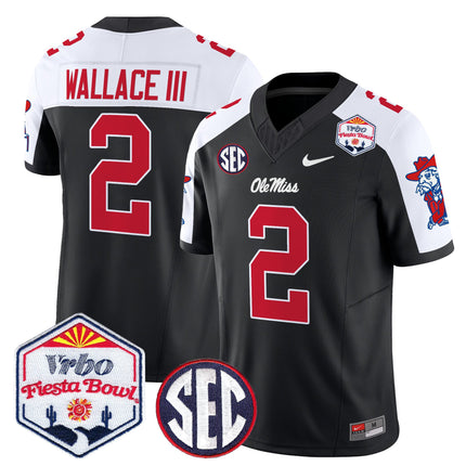 Men's Ole Miss Rebels 2026 The Fiesta Bowl Vapor Limited Jersey - All Stitched