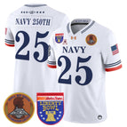 White / Navy 250th / S