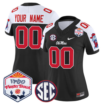 Ole Miss Rebels 2026 The Fiesta Bowl Vapor Limited Custom Jersey - All Stitched