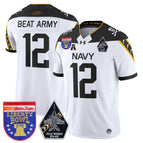 White / #12 Beat Army / S