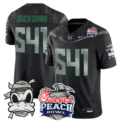 Men's Oregon Ducks "Mummy Duck" Vapor Limited Jersey - 2026 Peach Bowl Patch - All Stitched