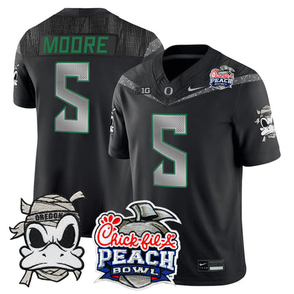 Men's Oregon Ducks "Mummy Duck" Vapor Limited Jersey - 2026 Peach Bowl Patch - All Stitched