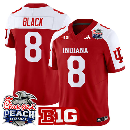 Men's Indiana Hoosiers 2026 Peach Bowl Vapor Limited Jersey V2 - All Stitched