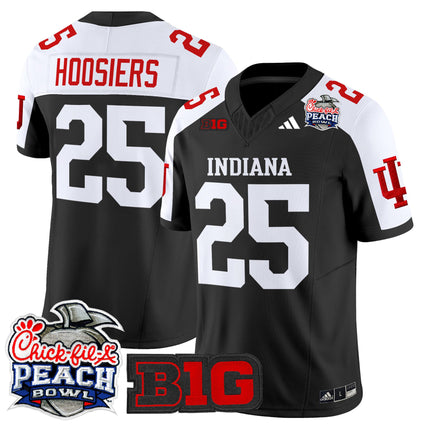 Men's Indiana Hoosiers 2026 Peach Bowl Vapor Limited Jersey V2 - All Stitched