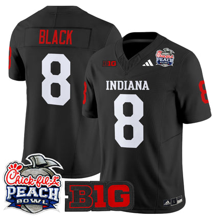 Men's Indiana Hoosiers 2026 Peach Bowl Vapor Limited Jersey V2 - All Stitched