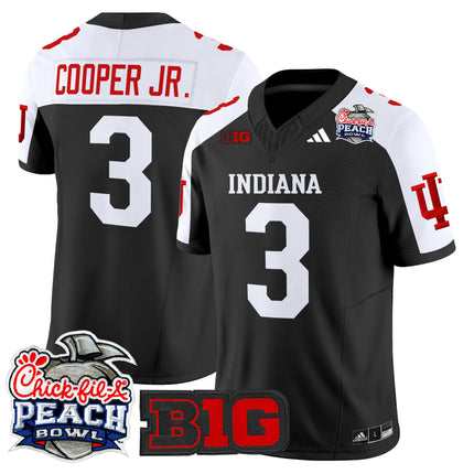 Men's Indiana Hoosiers 2026 Peach Bowl Vapor Limited Jersey V2 - All Stitched