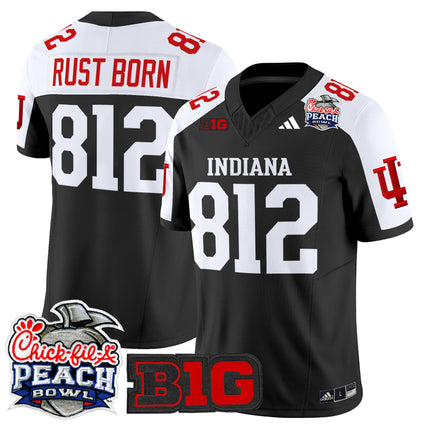 Men's Indiana Hoosiers 2026 Peach Bowl Vapor Limited Jersey V2 - All Stitched