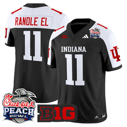 Men's Indiana Hoosiers 2026 Peach Bowl Vapor Limited Jersey V2 - All Stitched