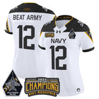 White / #12 Beat Army / S