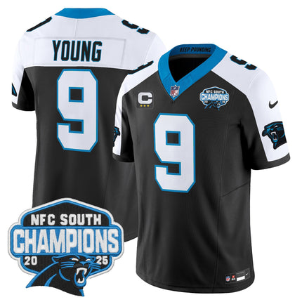 Men's Carolina Panthers 2025 NFC South Division Champions Vapor Limited Jersey - All Stitched