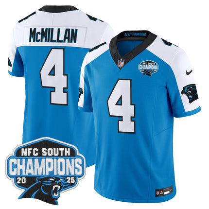 Men's Carolina Panthers 2025 NFC South Division Champions Vapor Limited Jersey - All Stitched