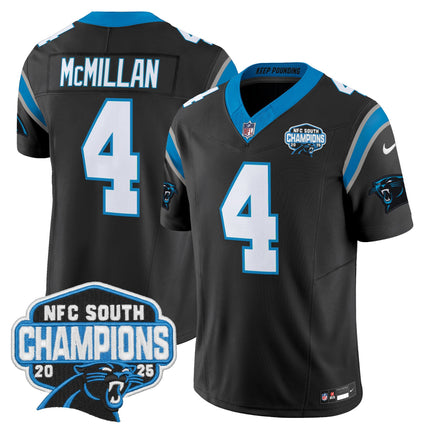 Men's Carolina Panthers 2025 NFC South Division Champions Vapor Limited Jersey - All Stitched