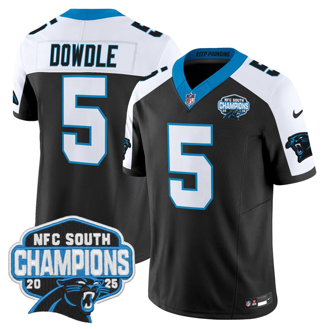 Men's Carolina Panthers 2025 NFC South Division Champions Vapor Limited Jersey - All Stitched