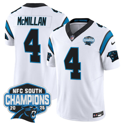 Men's Carolina Panthers 2025 NFC South Division Champions Vapor Limited Jersey - All Stitched