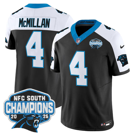 Men's Carolina Panthers 2025 NFC South Division Champions Vapor Limited Jersey - All Stitched