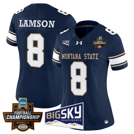 Women's Montana State Bobcats 2026 Football Championship Vapor Limited Jersey - All Stitched