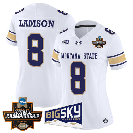 Women's Montana State Bobcats 2026 Football Championship Vapor Limited Jersey - All Stitched