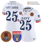 White / Navy 250th / S