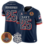 Navy / #25 Midshipmen / S