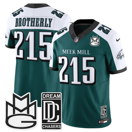 Men's Philadelphia Eagles x Meek Mill Vapor Limited Jersey - All Stitched