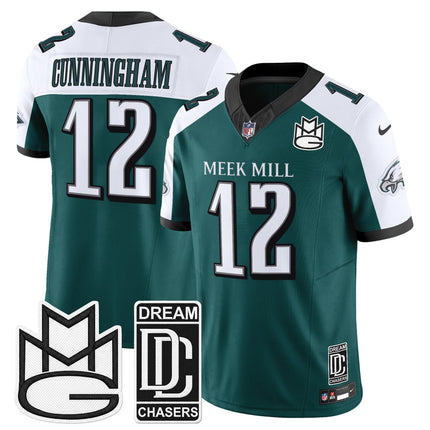 Men's Philadelphia Eagles x Meek Mill Vapor Limited Jersey - All Stitched