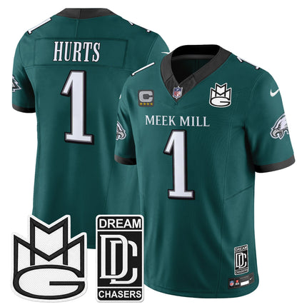 Men's Philadelphia Eagles x Meek Mill Vapor Limited Jersey - All Stitched