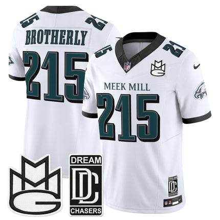 Men's Philadelphia Eagles x Meek Mill Vapor Limited Jersey - All Stitched