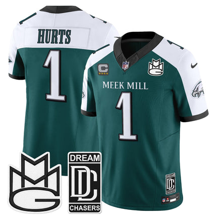 Men's Philadelphia Eagles x Meek Mill Vapor Limited Jersey - All Stitched