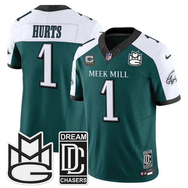 Men's Philadelphia Eagles x Meek Mill Vapor Limited Jersey - All Stitched