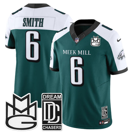 Men's Philadelphia Eagles x Meek Mill Vapor Limited Jersey - All Stitched
