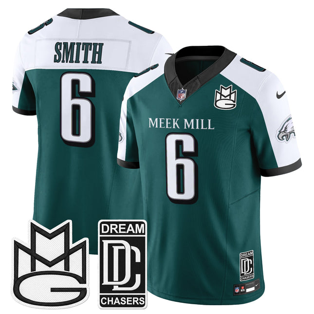 Men's Philadelphia Eagles x Meek Mill Vapor Limited Jersey - All Stitched