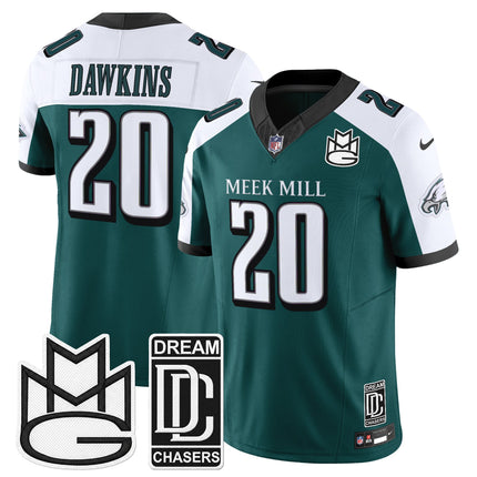 Men's Philadelphia Eagles x Meek Mill Vapor Limited Jersey - All Stitched
