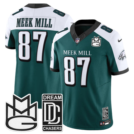 Men's Philadelphia Eagles x Meek Mill Vapor Limited Jersey - All Stitched