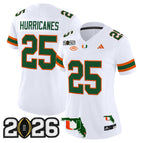 White / #25 Hurricanes / S