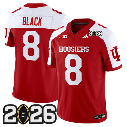 Men's Indiana Hoosiers 2026 CFP Final Patch Vapor Limited Jersey - All Stitched