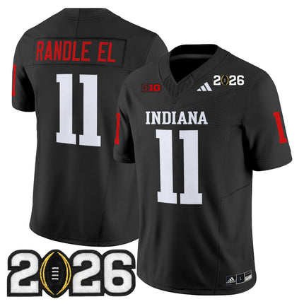 Men's Indiana Hoosiers 2026 CFP Final Patch Vapor Limited Jersey V2 - All Stitched