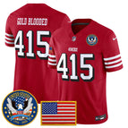 Red / Gold Blooded 415 / S