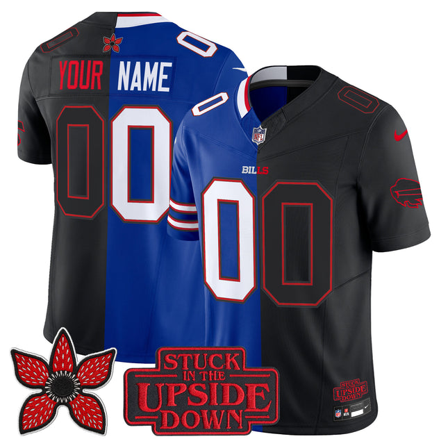 Buffalo Bills 'Upside Down Edition' Vapor Limited Custom Jersey - All Stitched