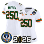 White / #250 America / S