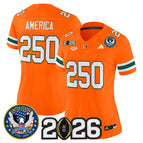 Orange / #250 America / S